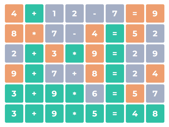 Try to solve the target equation