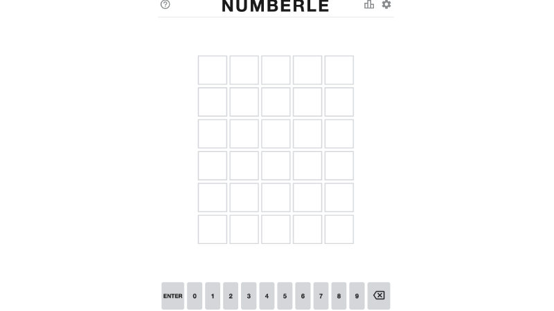 numberle