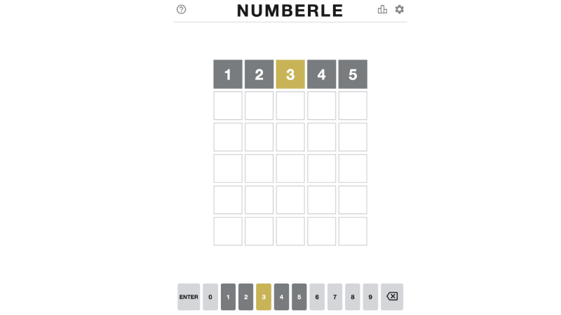 numberle