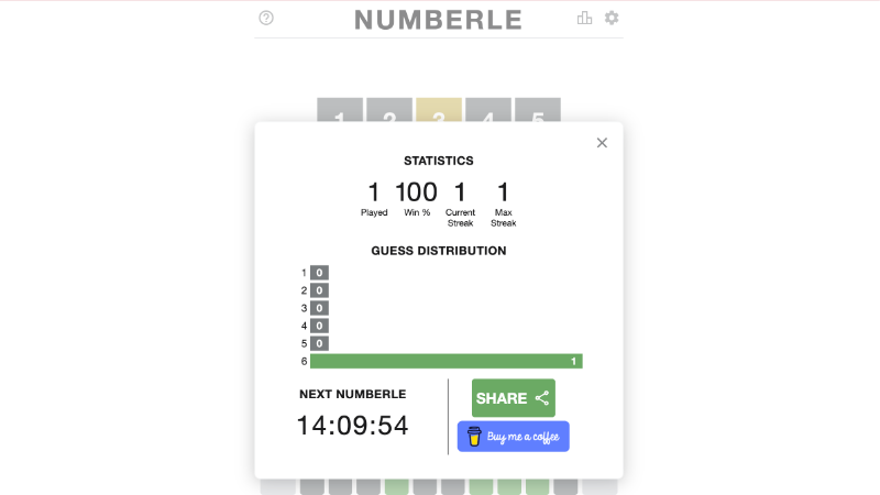 numberle